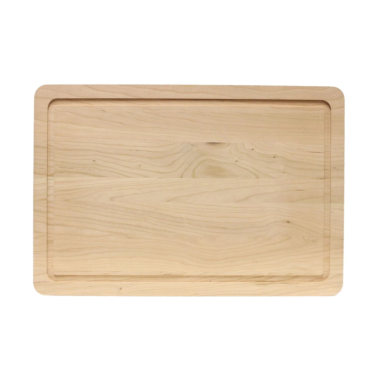 Cherry Cutting Board with Juice Channel,12" x 18", 1-Piece for Personalization, Weddings & Gifts